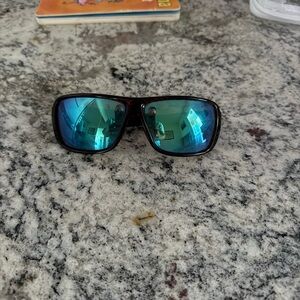 Stylish Sunglasses with Blue Lenses